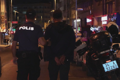 Taksim ve Kadıköy'de helikopter destekli 'Huzur İstanbul' denetimi