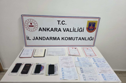 Ankara'da tefecilik operasyonu: 5 gözaltı